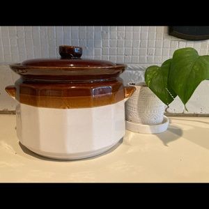 Vintage Retro 70s Oven Crock